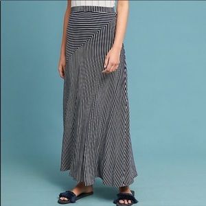 NWT Anthro Sunday in Brooklyn Stripe maxi skirt